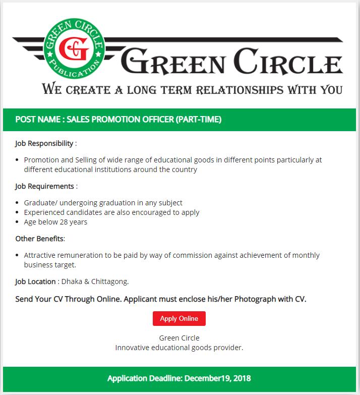  Green Circle job circular